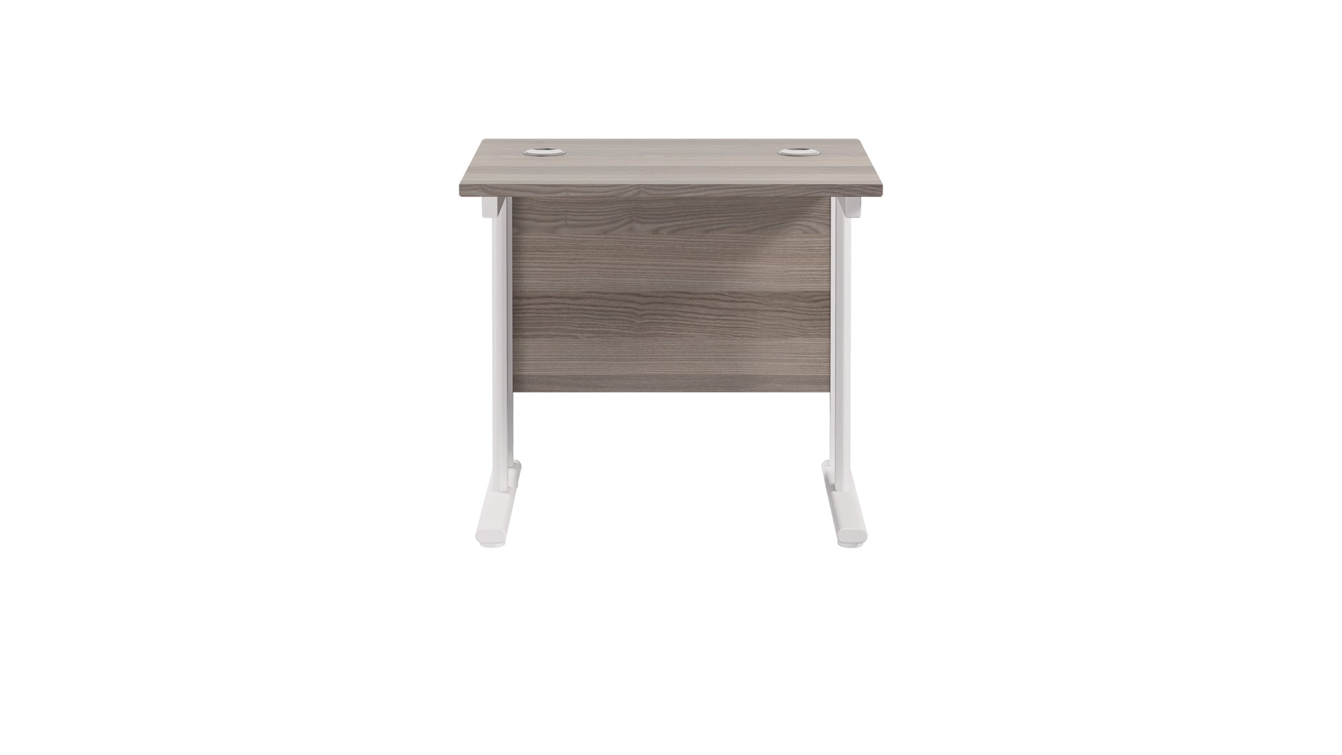 Twin Upright Rectangular Desk: 600mm Deep (FSC)