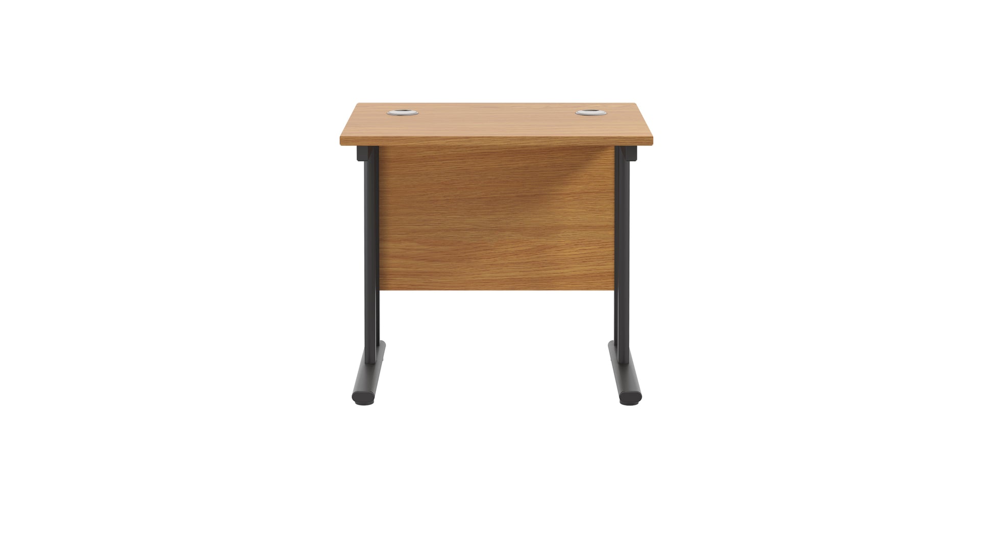 Twin Upright Rectangular Desk: 600mm Deep (FSC)