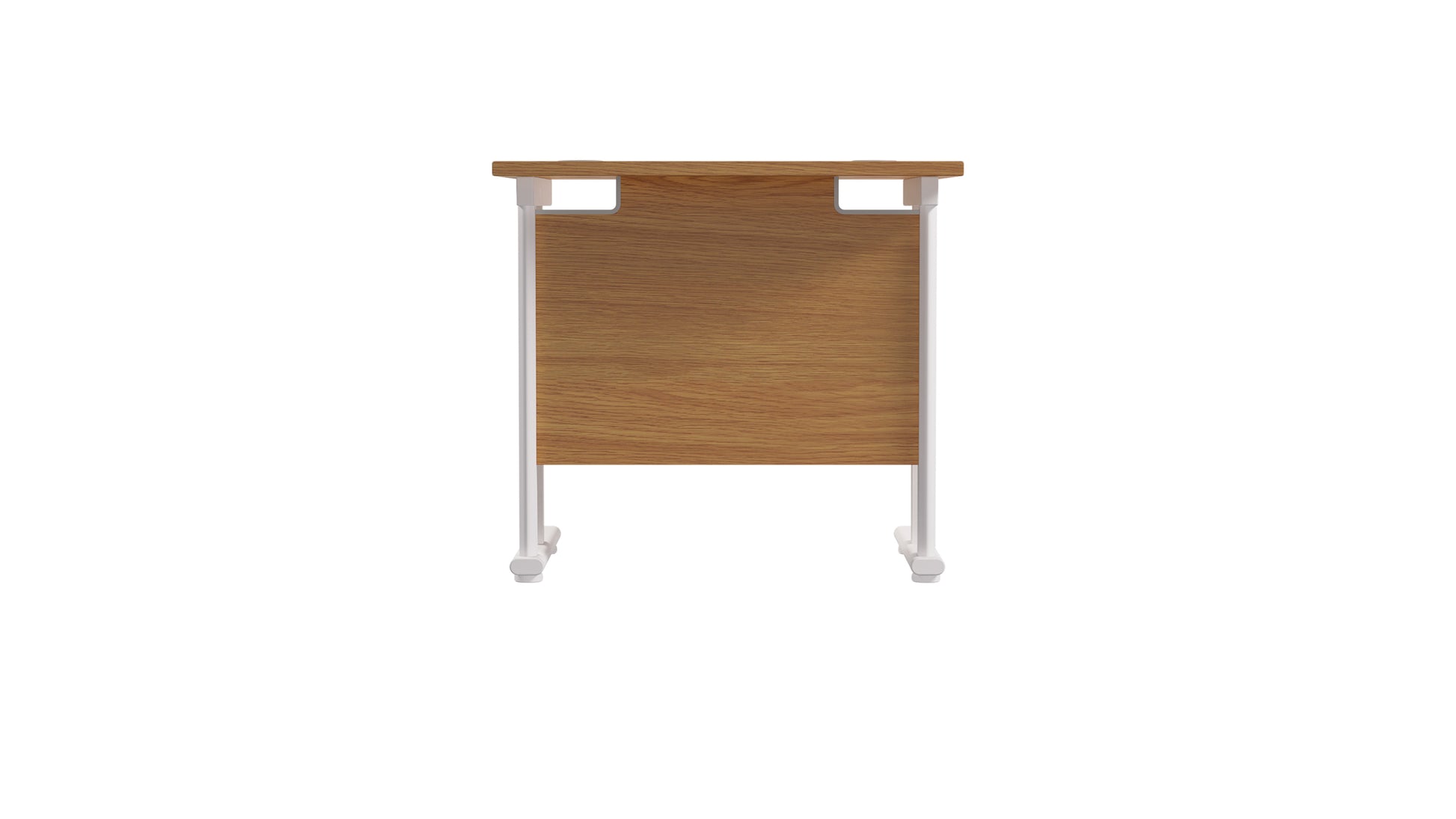 Twin Upright Rectangular Desk: 600mm Deep (FSC)