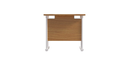 Twin Upright Rectangular Desk: 600mm Deep (FSC)