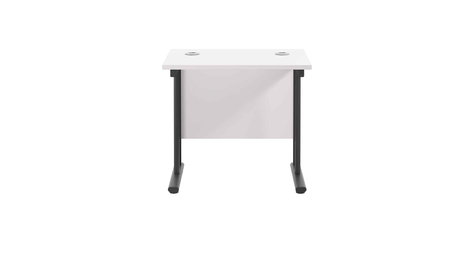 Twin Upright Rectangular Desk: 600mm Deep (FSC)