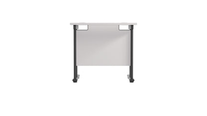 Twin Upright Rectangular Desk: 600mm Deep (FSC)