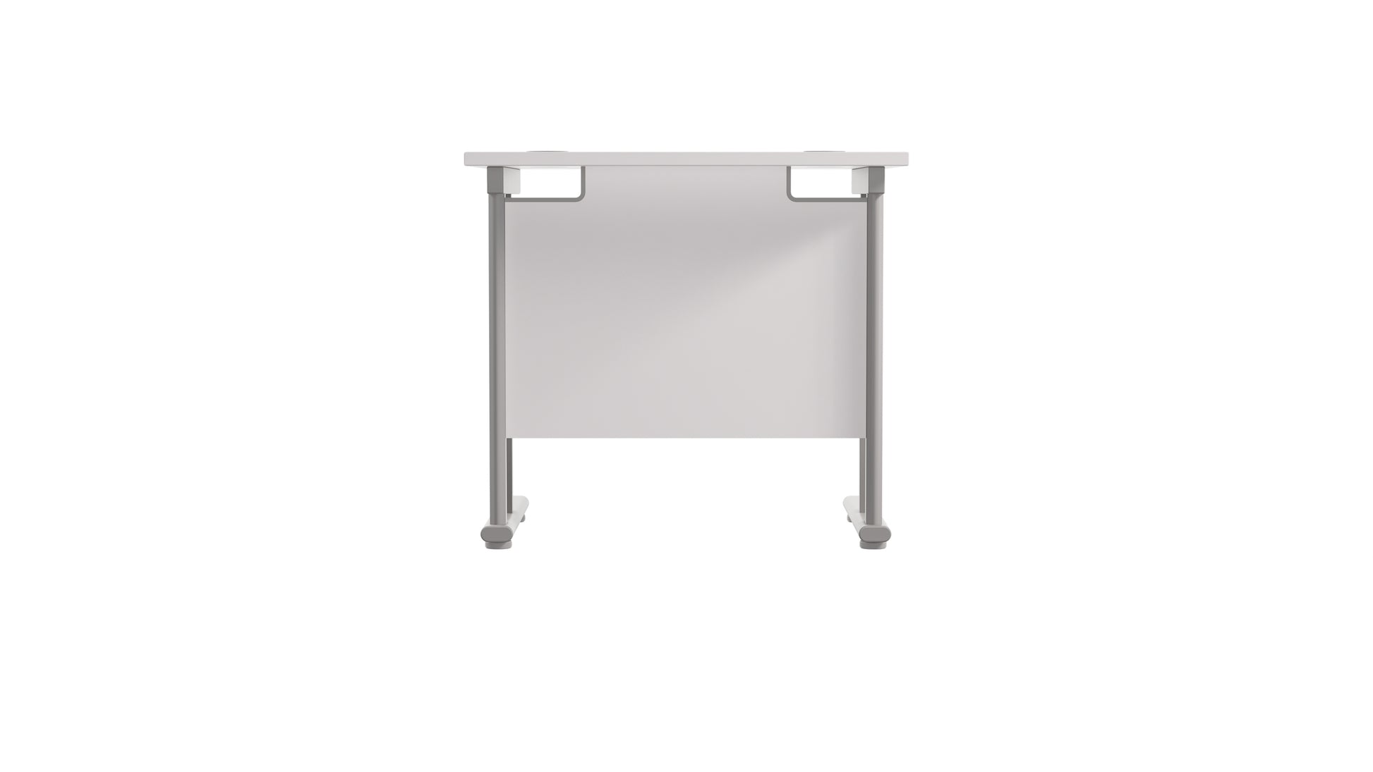 Twin Upright Rectangular Desk: 600mm Deep (FSC)