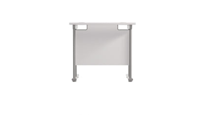 Twin Upright Rectangular Desk: 600mm Deep (FSC)
