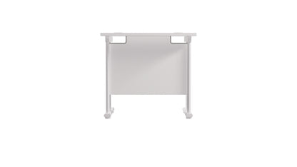Twin Upright Rectangular Desk: 600mm Deep (FSC)
