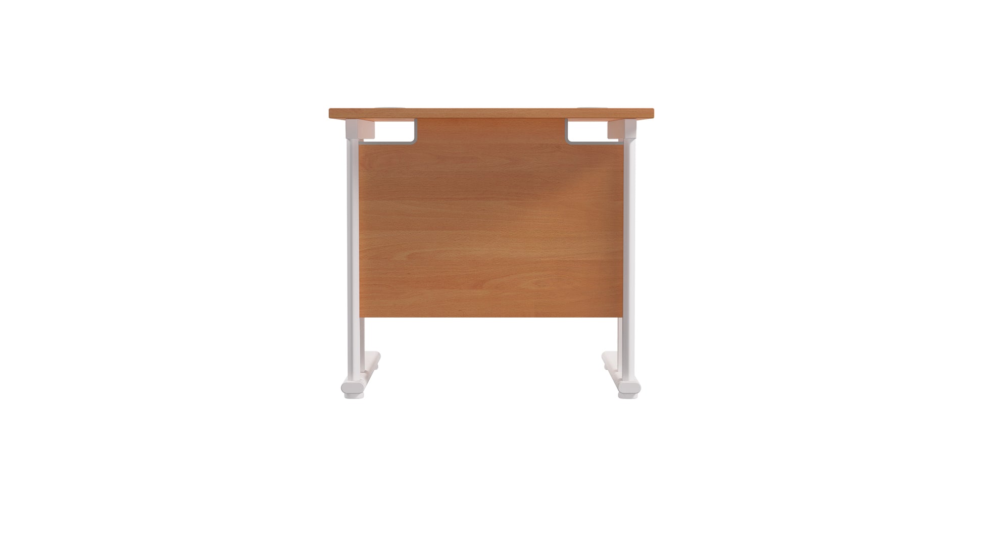 Twin Upright Rectangular Desk: 800mm Deep (FSC)