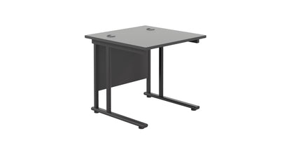 Aztec|Twin Upright|Rectangular|Desk|800x800|Black-Black