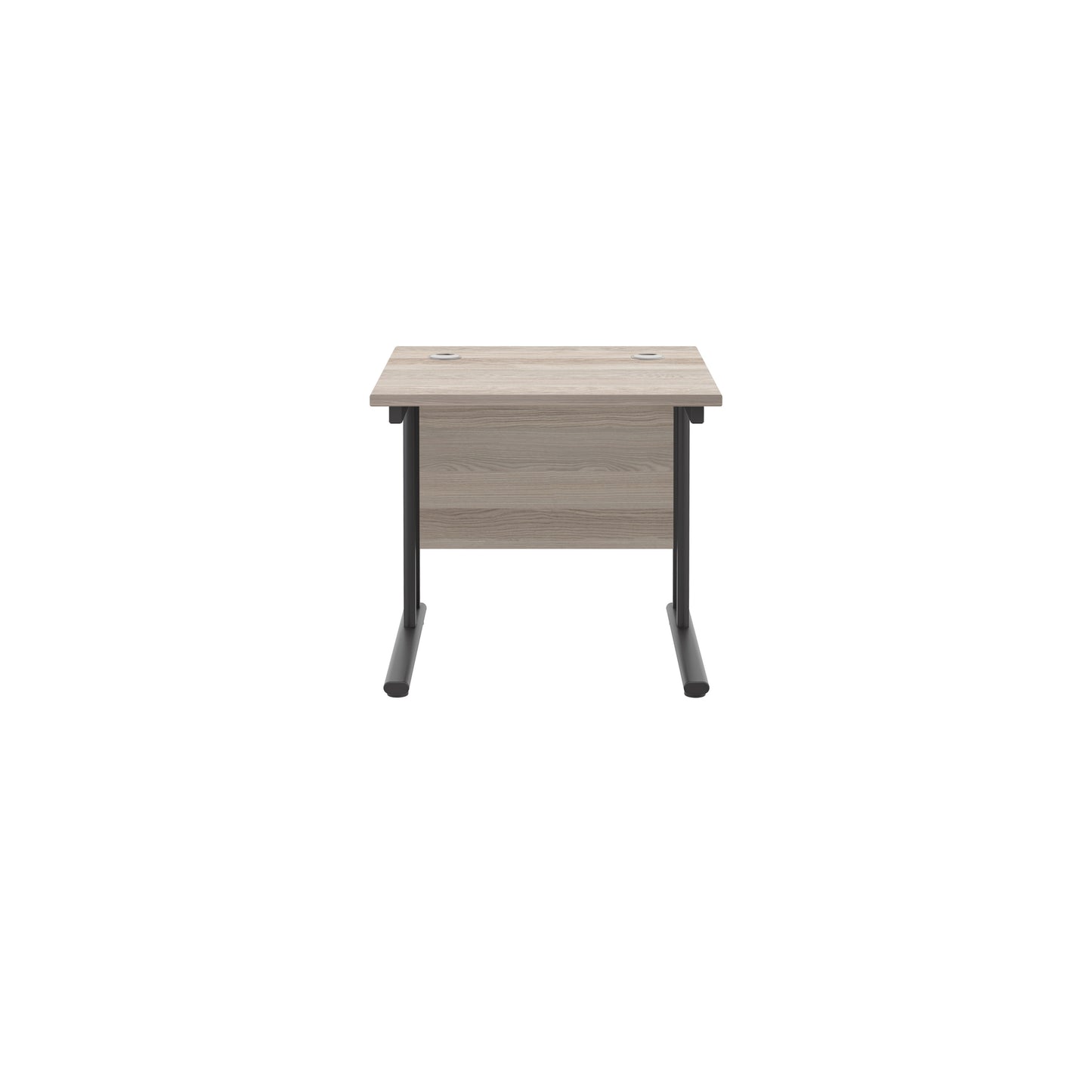 Twin Upright Rectangular Desk: 800mm Deep (FSC)