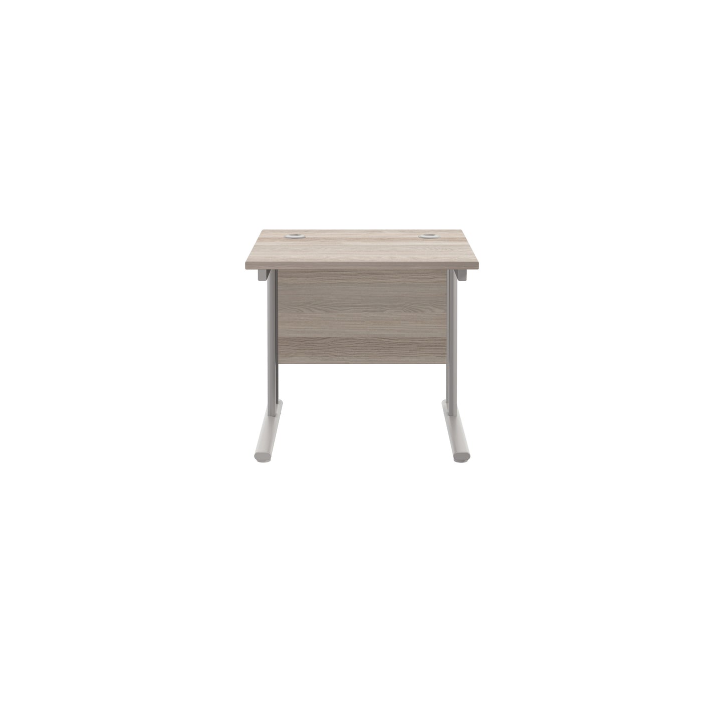 Twin Upright Rectangular Desk: 800mm Deep (FSC)