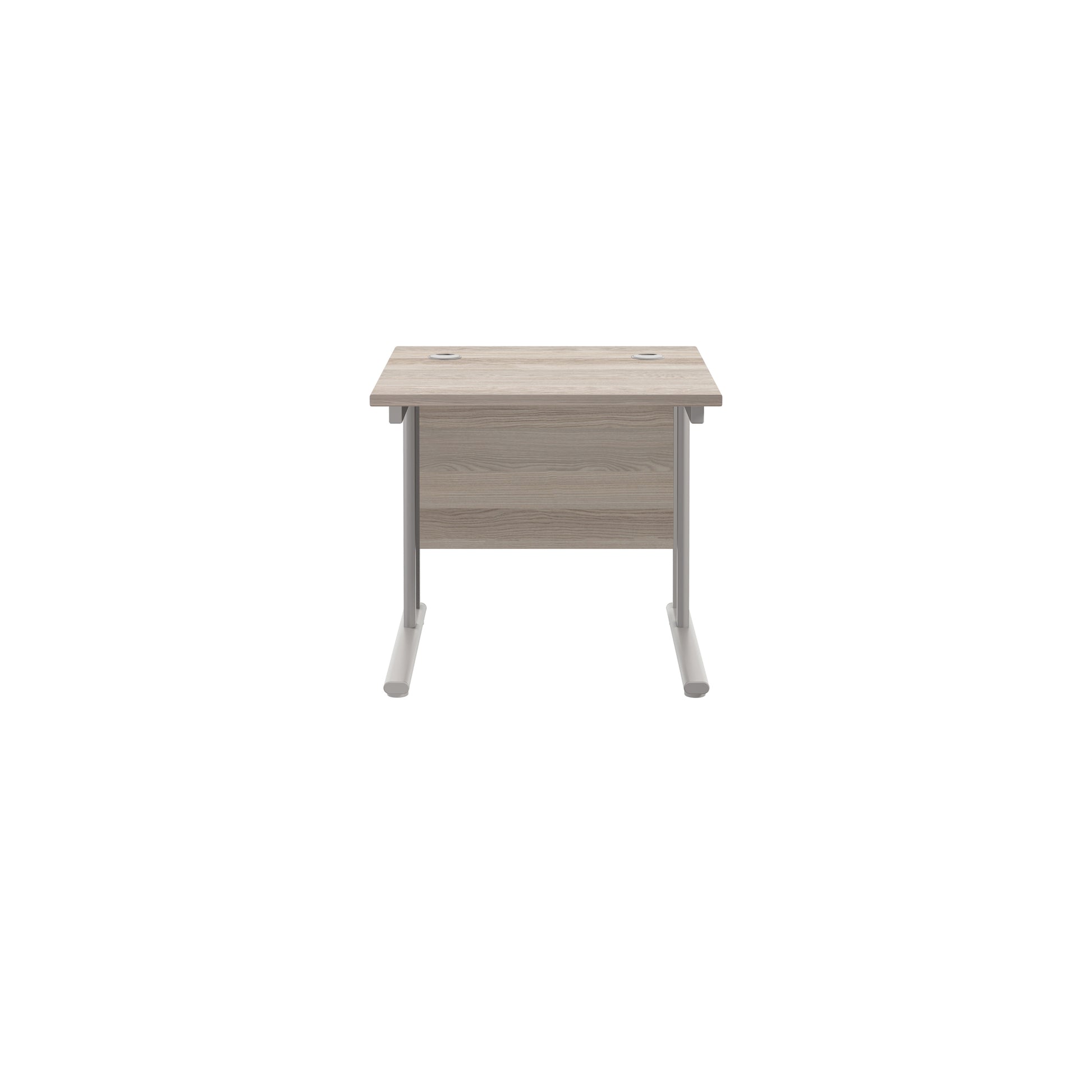 Twin Upright Rectangular Desk: 800mm Deep (FSC)
