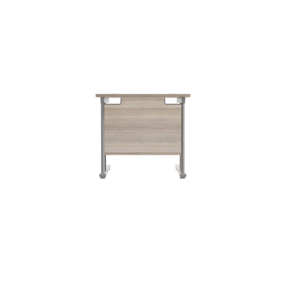 Twin Upright Rectangular Desk: 800mm Deep (FSC)