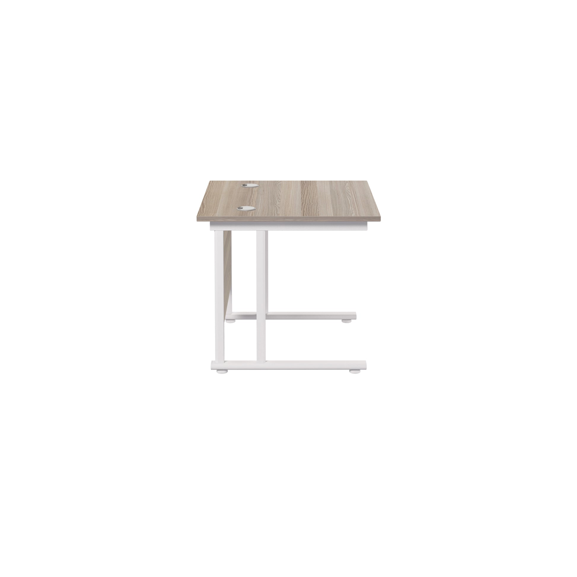 Twin Upright Rectangular Desk: 800mm Deep (FSC)