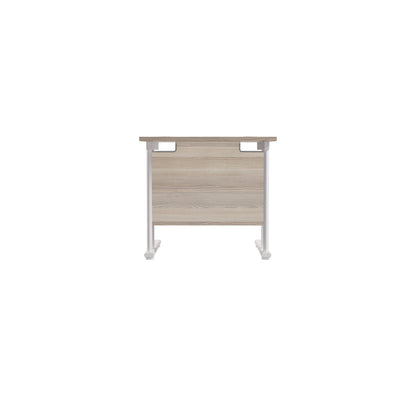 Twin Upright Rectangular Desk: 800mm Deep (FSC)