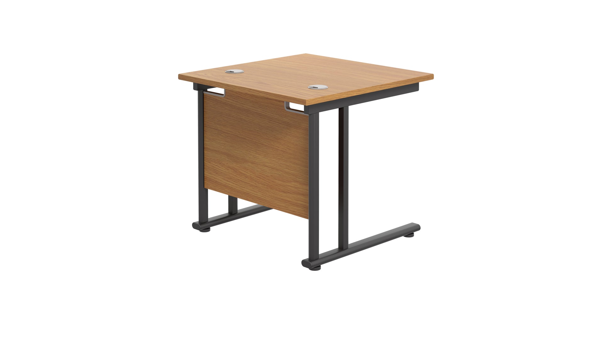 Twin Upright Rectangular Desk: 800mm Deep (FSC)