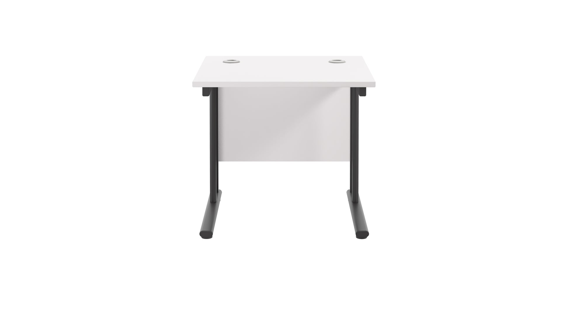 Twin Upright Rectangular Desk: 800mm Deep (FSC)