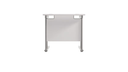 Twin Upright Rectangular Desk: 800mm Deep (FSC)