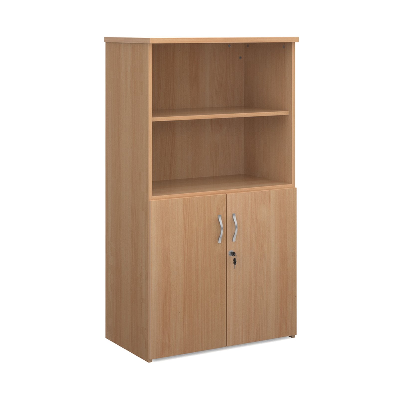 Universal Open Top Combination Unit | Lockable Office Storage & Bookcase