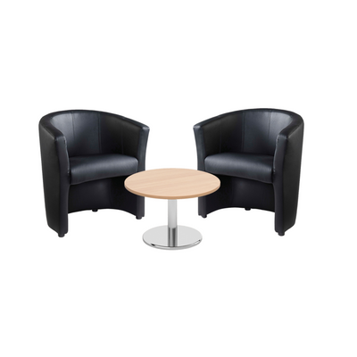 London tub chairs with coffee table