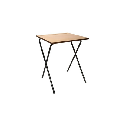 Titan Economy MDF Folding Exam Desk - Beech