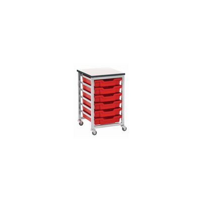 Metalliform Mobile 8000 Single 6 Tray Storage Unit