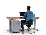 Verco Oblique Adapt Crank Height Adjustable Desk