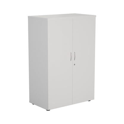 Aztec|3 Shelf|Wooden|Cupboard|1200|White