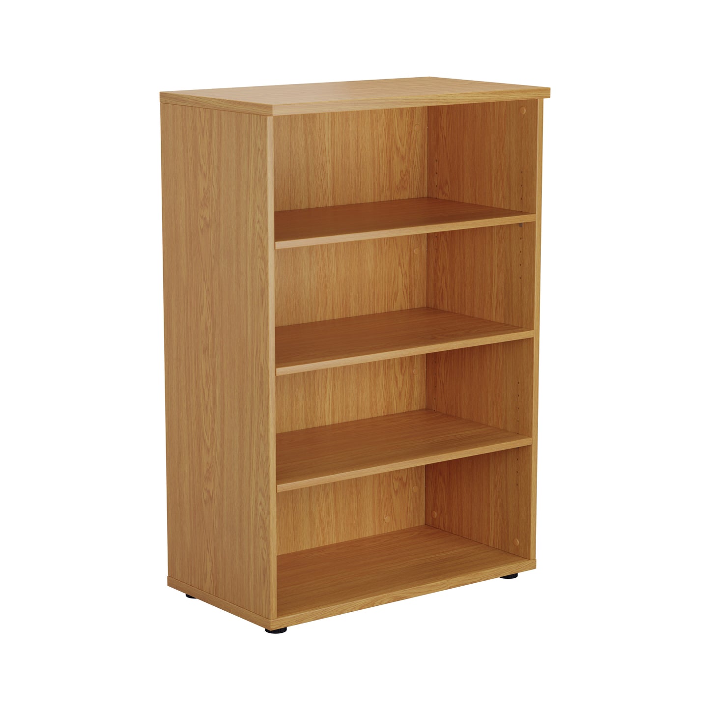 Aztec|3 Shelf|Wooden|Bookcase|1200|Nova Oak