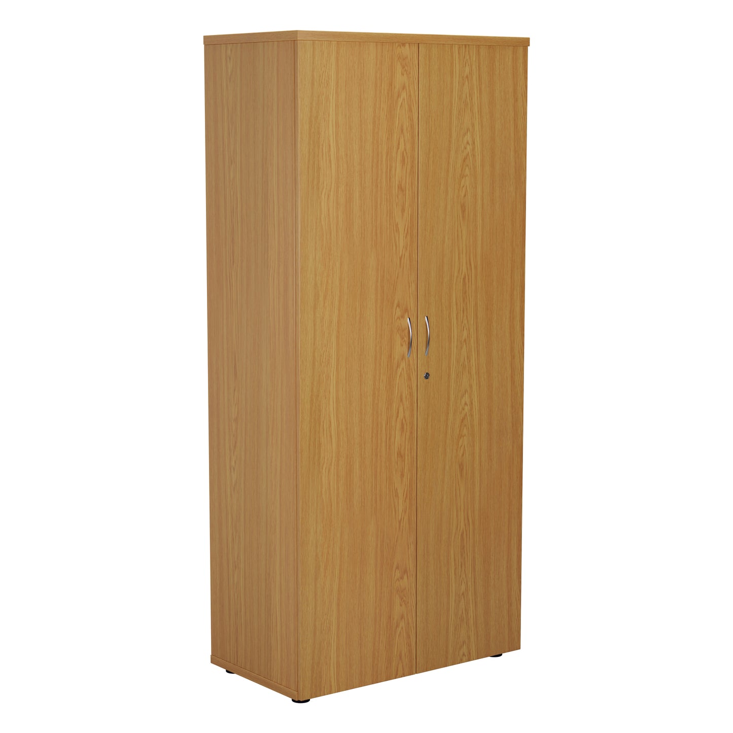 Aztec|4 Shelf|Wooden|Cupboard|1800|Nova Oak