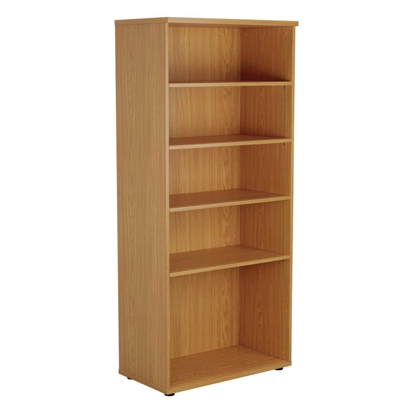 Aztec|4 Shelf|Wooden|Bookcase|1800|Nova Oak