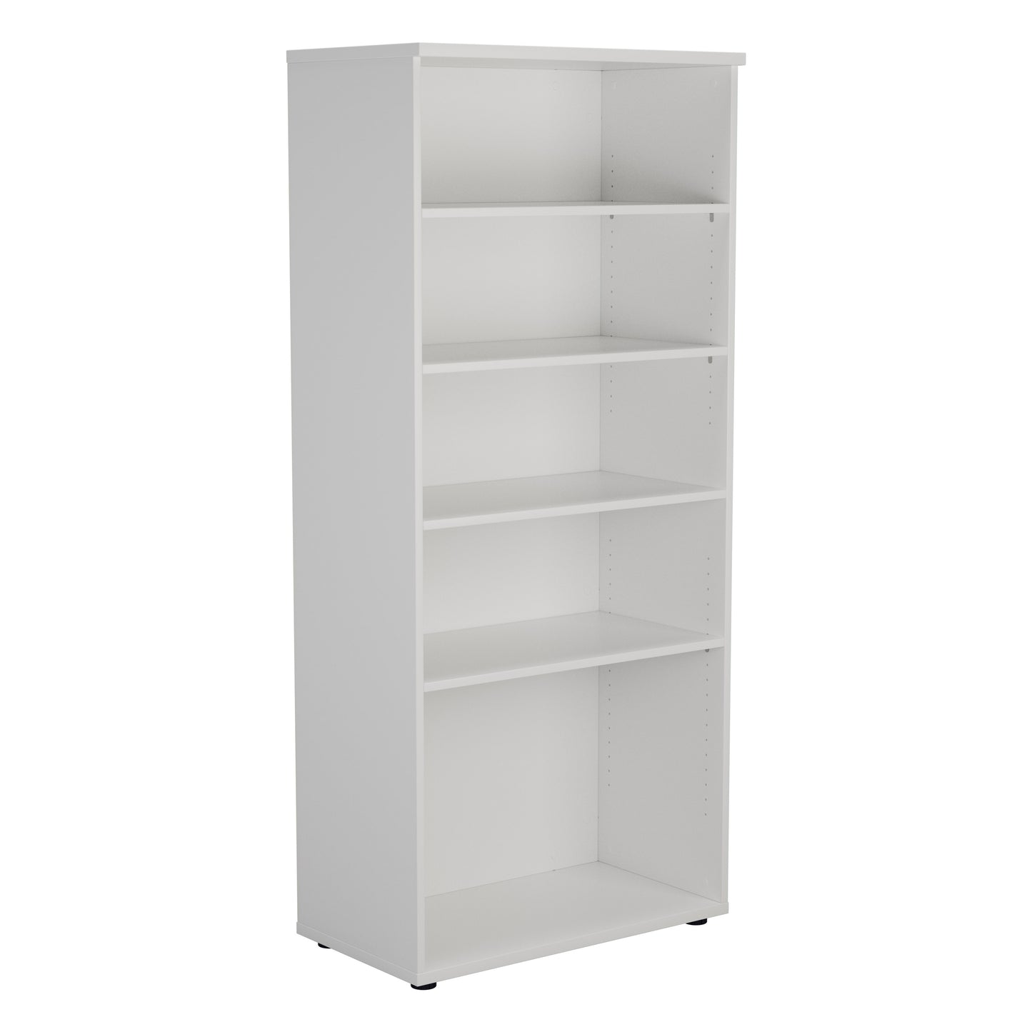 Aztec|4 Shelf|Wooden|Bookcase|1800|White