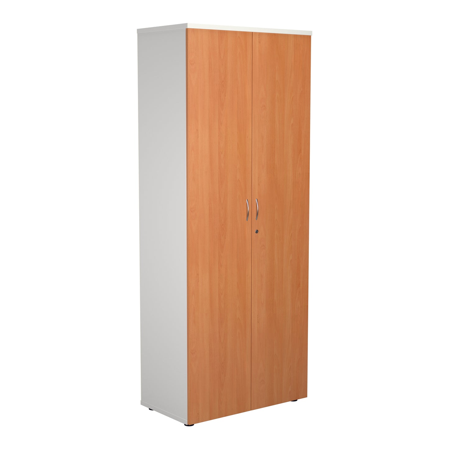 Aztec|4 Shelf|Wooden|Cupboard|2000|Beech-White