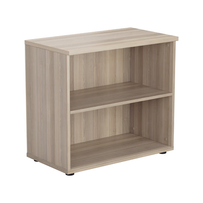 Aztec|1 Shelf|Wooden|Bookcase|730|Grey Oak