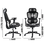 Zala mesh back operator chair