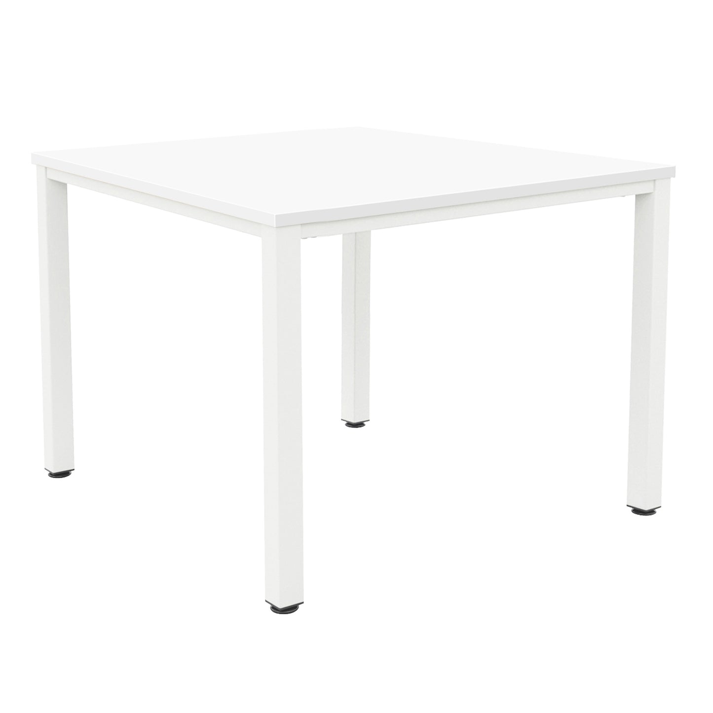 Fraction Infinity Meeting Table|1400x1400|White-White
