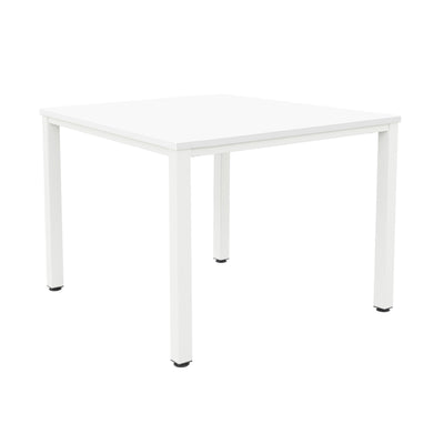 Fraction Infinity Meeting Table|1600x1600|White-White