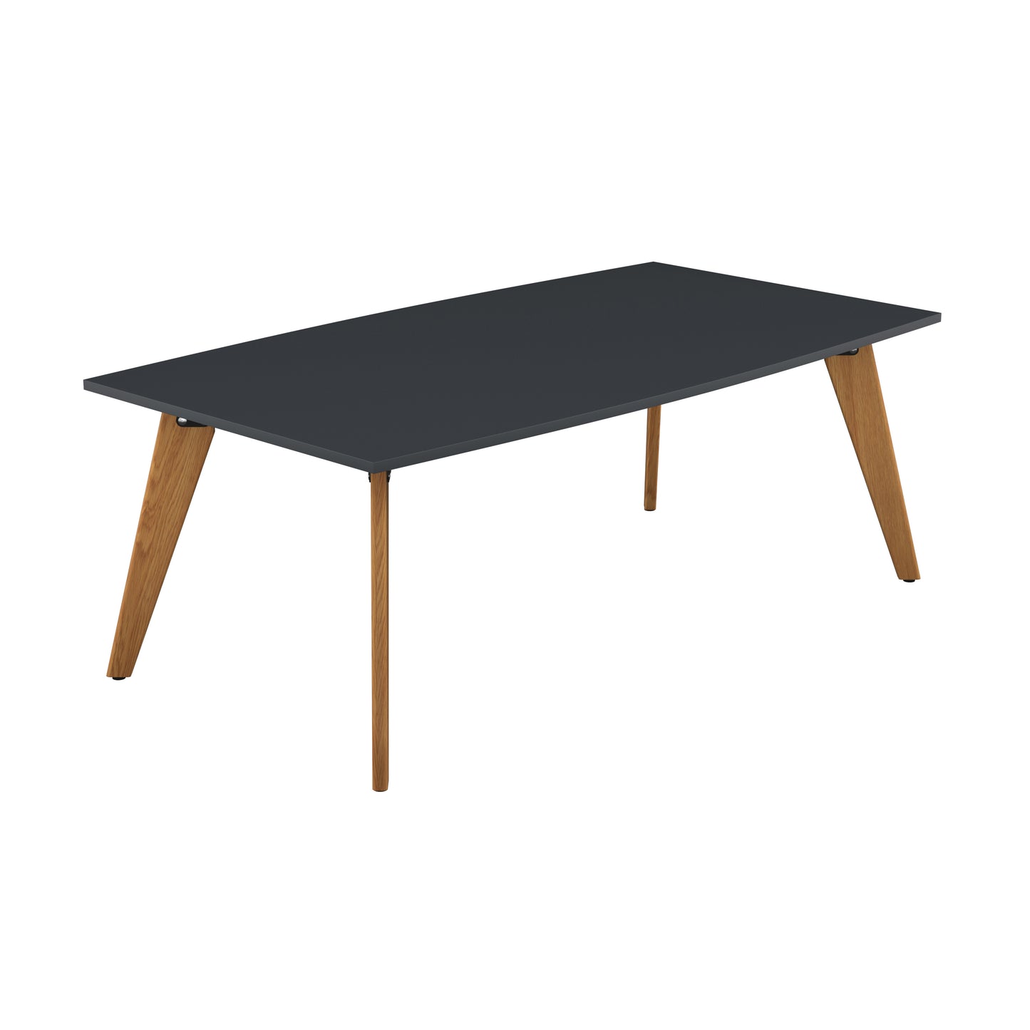 Plateau Barrel Table|2000x1000|Anthracite