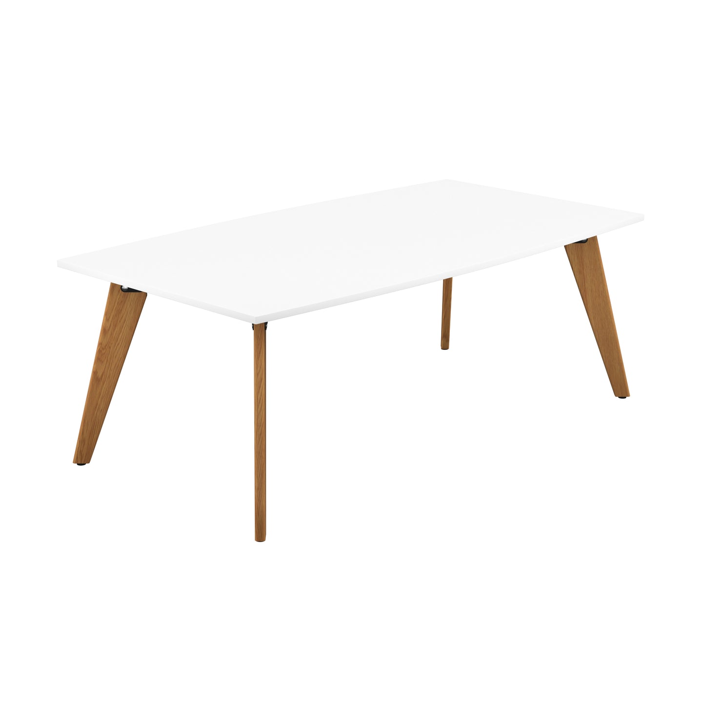 Plateau Barrel Table|2000x1000|White