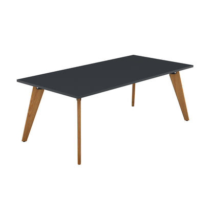Plateau Rectangular Table|2000x1000|Anthracite