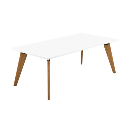 Plateau Rectangular Table|2000x1000|White