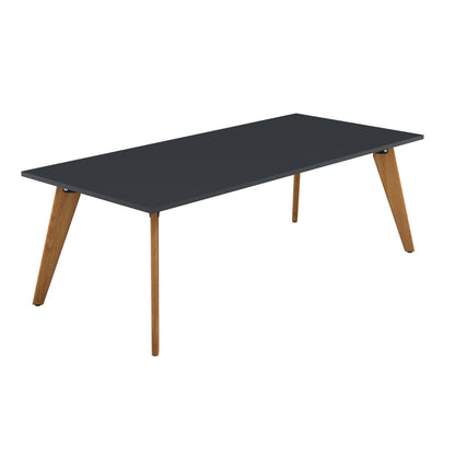Plateau Rectangular Table|2200x1000|Anthracite