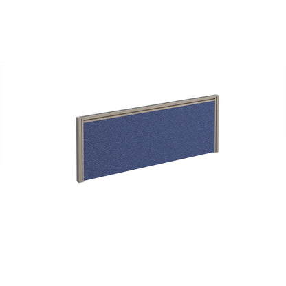 Straight fabric desktop screen with aluminium frame - A1000-S