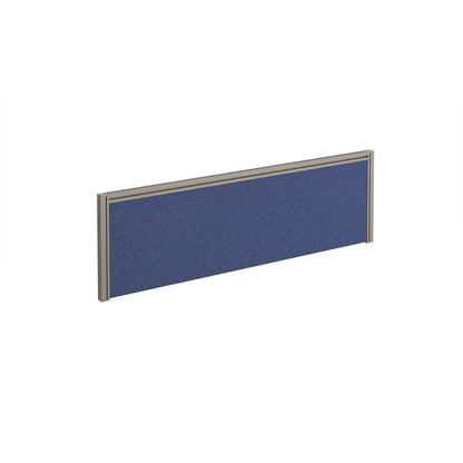 Straight fabric desktop screen with aluminium frame - A1200-S