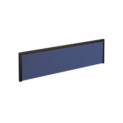 Straight fabric desktop screen with aluminium frame - A1400-K