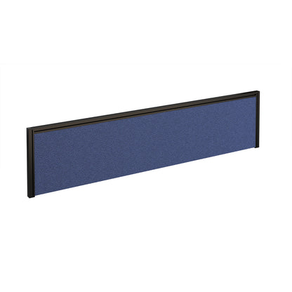 Straight fabric desktop screen with aluminium frame - A1600-K