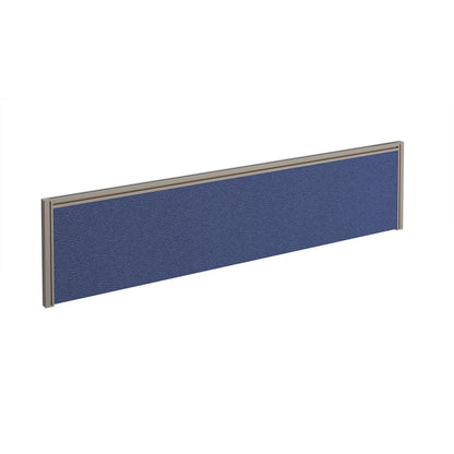 Straight fabric desktop screen with aluminium frame - A1600-S