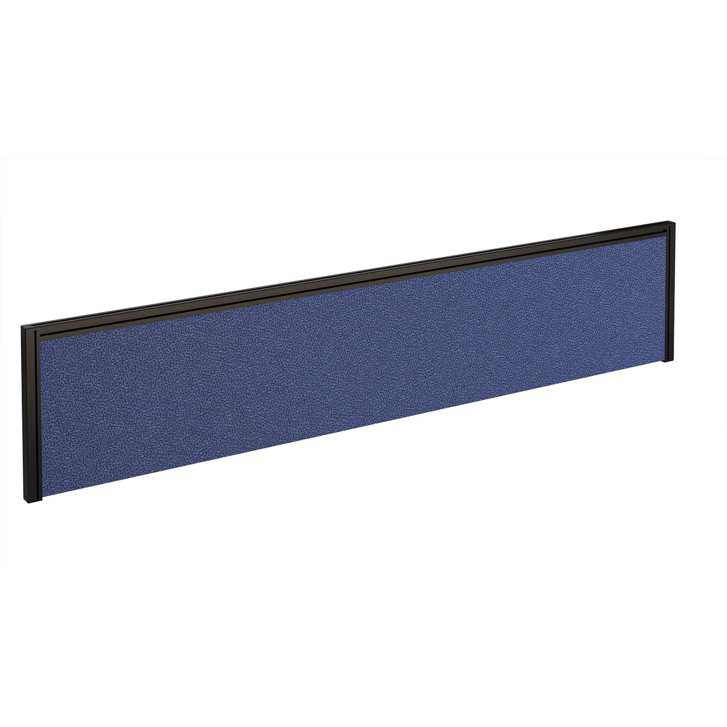 Straight fabric desktop screen with aluminium frame - A1800-K