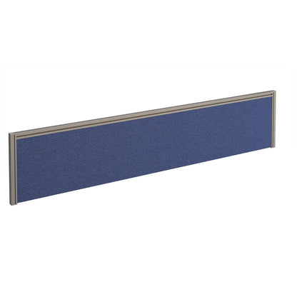 Straight fabric desktop screen with aluminium frame - A1800-S