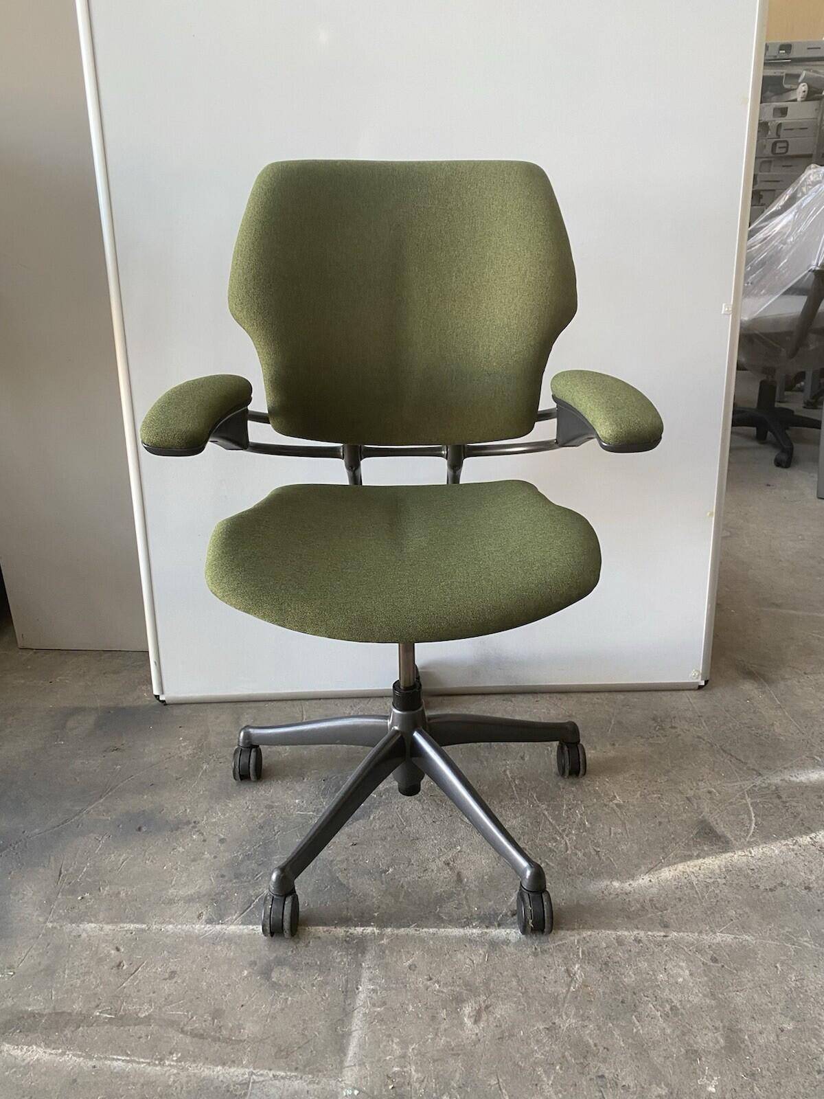 Humanscale Freedom Office Chair - Green Fabric - Great Condition
