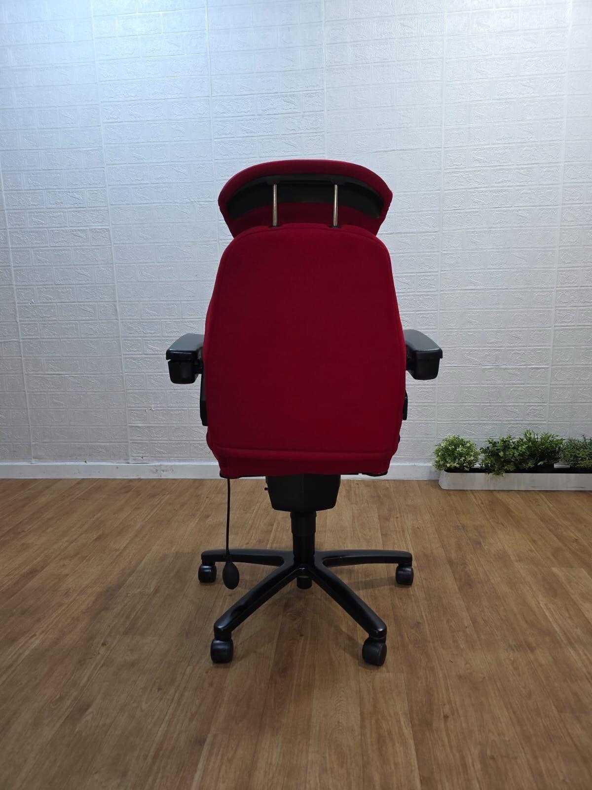 Kab Navigator Fabric Orthopaedic Chair Red Rrp 719 UK Delivery
