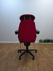 Kab Navigator Fabric Orthopaedic Chair Red Rrp 719 UK Delivery